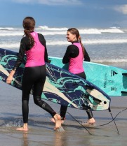 girls at surf